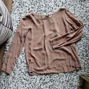 SOLD Club Monaco silk blouse